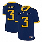 West Virginia Mountaineers 3 Stedman Bailey Navy College Football Jersey Dzhi,baseball caps,new era cap wholesale,wholesale hats